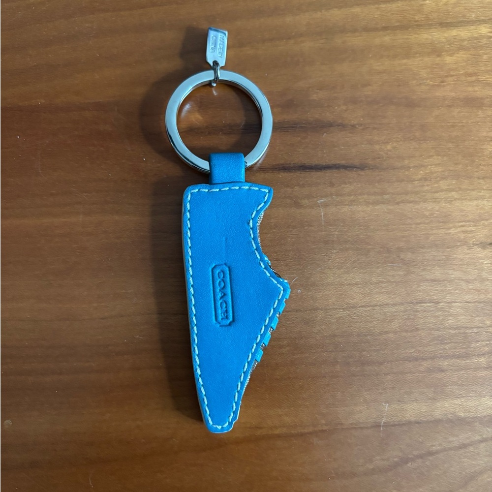 Coach Vintage Signature Sneaker Key Fob Charm - Picture 3 of 4